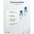 Goobay Patchkabel 1m, CAT 6A S/FTP (PIMF), White, Abbildung 4