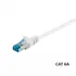 Goobay Patchkabel 1m, CAT 6A S/FTP (PIMF), White