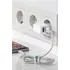 Goobay Ladeger�t 230V SLIM f�r HUAWEI Mate X7, 12W, USB-C, White, 2x USB-A, 2-teilig, Abbildung 1