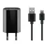 Goobay Ladeger�t 230V SMALL , 5W, USB-A (mit USB-C Ladekabel), Black, 2-teilig