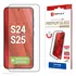 Displex REAL GLASS (Vollfl�chig), Displayschutz f�r SAMSUNG Galaxy S25 5G