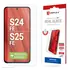 Displex REAL GLASS, Case Friendly, Displayschutz f�r SAMSUNG Galaxy S24 FE