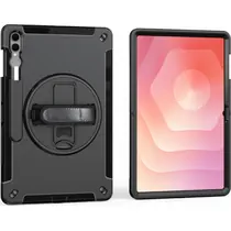 JT Berlin Rugged Kickstand + Handstrap Case f�r SAMSUNG Galaxy Tab S9 Ultra, Black, mit S-Pen-Fach, Abbildung 2