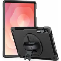 JT Berlin Rugged Kickstand + Handstrap Case f�r SAMSUNG Galaxy Tab S9 Ultra, Black, mit S-Pen-Fach, Abbildung 4