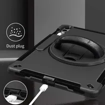 JT Berlin Rugged Kickstand + Handstrap Case f�r SAMSUNG Galaxy Tab S9 Ultra, Black, mit S-Pen-Fach, Abbildung 6
