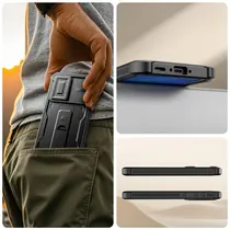 TechProtect Kevlar Cam+ Duo, passend f�r SAMSUNG Galaxy A36 5G , Black, Abbildung 4