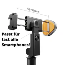 TechProtect L08S Bluetooth-Selfie-Stick, Stativ bis 141 cm , mit Fernbedienung, Abbildung 7