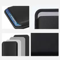 TechProtect MagWallet, MagSafe-Tasche f�r 2 bis 3 Karten, passend f�r APPLE iPhone 17, black, Abbildung 1