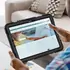 TechProtect Solid360 mit Handschlaufe f�r SAMSUNG Galaxy Tab S9 FE, Black, Abbildung 7