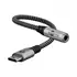 Goobay Audio Adapter USB-C Stecker auf 3.5mm Klinke f�r HUAWEI Mate X7, black, Abbildung 2