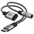 Goobay Audio Adapter USB-C Stecker auf 3.5mm Klinke f�r HUAWEI Pura 80 Pro, black, mit zus�tzlicher USB-C Ladem�glichkeit!, Abbildung 2