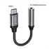 TechProtect UltraBoost Audio Adapter USB-C auf 3.5mm Klinke f�r APPLE iPhone 17, black/grey, Abbildung 1