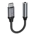 TechProtect UltraBoost Audio Adapter USB-C auf 3.5mm Klinke f�r APPLE iPhone 17, black/grey