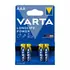 Varta AAA Longlife Power Batterie, 1.5V, 4 St�ck