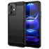 TPU Case (H�lle), Carbon-Style, black, f�r XIAOMI Redmi Note 12 5G