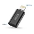 Adapter von Lightning (Stecker) auf USB-C (Buchse), Farbe: Black
