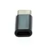 Adapter f�r TECLAST T50 Max von USB-C (Stecker) auf Micro USB (Buchse), Farbe: Black, Abbildung 1