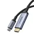 Adapter-Kabel von USB-C Stecker auf HDMI Stecker f�r HUAWEI P20 Pro, 1.5m, 8k 60 Hz, black, Abbildung 2
