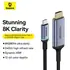Adapter-Kabel von USB-C Stecker auf HDMI Stecker f�r HUAWEI P20 Pro, 1.5m, 8k 60 Hz, black, Abbildung 6