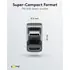 Goobay Winkel-Adapter / Verbinder 180� U-Form f�r HUAWEI Pura 80 Pro von USB-C Stecker auf USB-C Buchse, Farbe: Silver, Abbildung 1