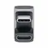 Goobay Winkel-Adapter / Verbinder 180� U-Form f�r HUAWEI Pura 80 Pro von USB-C Stecker auf USB-C Buchse, Farbe: Silver, Abbildung 6