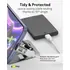 Goobay Winkel-Adapter / Verbinder 90� L-Form l�ngs f�r HUAWEI Mate X7 von USB-C Stecker auf USB-C Buchse, Farbe: Silver, Abbildung 3