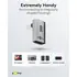 Goobay Winkel-Adapter / Verbinder 90� L-Form l�ngs f�r HUAWEI Mate X7 von USB-C Stecker auf USB-C Buchse, Farbe: Silver, Abbildung 5
