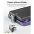 Goobay Winkel-Adapter / Verbinder 180� U-Form f�r HUAWEI Mate X7 von USB-C Stecker auf USB-C Stecker, Farbe: Silver, Abbildung 3