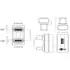 Goobay Winkel-Adapter / Verbinder 180� U-Form f�r HUAWEI Mate X7 von USB-C Stecker auf USB-C Stecker, Farbe: Silver, Abbildung 6