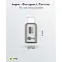 Goobay Adapter / Verbinder von USB-C Stecker auf USB-C Buchse, Farbe: Silver, Abbildung 2