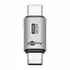 Goobay Adapter / Verbinder f�r HUAWEI Mate X7 von USB-C Stecker auf USB-C Stecker, Farbe: Silver, Abbildung 2