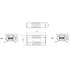 Goobay Adapter / Verbinder f�r HUAWEI Mate X7 von USB-C Buchse auf USB-C Buchse, Farbe: Black, Abbildung 3