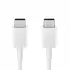 EP-DX510JWEGEU Daten- / Ladekabel f�r SAMSUNG Galaxy Tab Active 5 Pro, White, 1.8m, USB-C auf USB-C, Schnellladen mit bis zu 45W, Abbildung 1