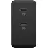 Goobay USB Ladeger�t 230V f�r APPLE iPhone Xs MAX, 2x USB-C, 36W, Black, Abbildung 1