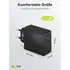 Goobay USB Ladeger�t 230V f�r APPLE iPhone Xs MAX, 2x USB-C, 36W, Black, Abbildung 3