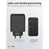 Goobay USB Ladeger�t 230V f�r APPLE iPhone Xs MAX, 2x USB-C, 36W, Black, Abbildung 4