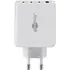 Goobay GaN USB Ladeger�t 230V f�r APPLE iPhone Xs MAX, 3x USB-C + 1x USB-A, 68W, White, Abbildung 1