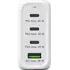 Goobay GaN USB Ladeger�t 230V f�r APPLE iPhone Xs MAX, 3x USB-C + 1x USB-A, 68W, White, Abbildung 3