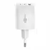 Goobay GaN USB Ladeger�t 230V f�r APPLE iPhone Xs MAX, 2x USB-C + 1x USB-A, 65W, White, Abbildung 2