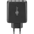 Goobay GaN USB Ladeger�t 230V f�r APPLE iPhone Xs MAX, 3x USB-C + 1x USB-A, 68W , Black, Abbildung 1