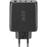 Goobay GaN USB Ladeger�t 230V f�r APPLE iPhone Xs MAX, 3x USB-C + 1x USB-A, 68W , Black, Abbildung 2