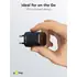 Goobay GaN USB Ladeger�t super-nano 230V f�r APPLE iPhone Xs MAX, 1x USB-C, 20W, Black, Abbildung 1