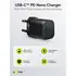 Goobay GaN USB Ladeger�t super-nano 230V f�r APPLE iPhone Xs MAX, 1x USB-C, 20W, Black, Abbildung 2