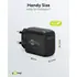 Goobay GaN USB Ladeger�t 230V f�r TOMTOM GO Camper Max (2.Gen.), 1x USB-C, 20W, Black, Abbildung 3