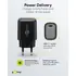 Goobay GaN USB Ladeger�t 230V f�r TOMTOM GO Camper Max (2.Gen.), 1x USB-C, 20W, Black, Abbildung 4