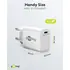 Goobay GaN USB Ladeger�t 230V f�r APPLE iPhone Xs MAX, 1x USB-C, 20W, White, Abbildung 3