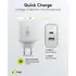 Goobay GaN USB Ladeger�t 230V f�r APPLE iPhone Xs MAX, 1x USB-C + 1x USB-A, 45W, White, Abbildung 5
