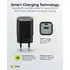 Goobay GaN USB Ladeger�t dual nano 230V f�r APPLE iPhone Xs MAX, 1x USB-C + 1x USB-A, 20W, Black, Abbildung 3