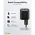 Goobay GaN USB Ladeger�t dual nano 230V f�r APPLE iPhone Xs MAX, 1x USB-C + 1x USB-A, 20W, Black, Abbildung 4