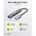 Goobay Slim HUB 4-Port / Multiport Adapter USB-A auf auf 4x USB-A, Abbildung 1